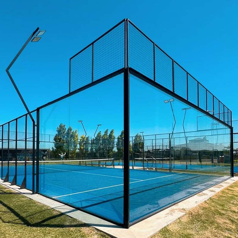Premium FIP-Certified Panoramic Padel Court with Safety Glass Technology