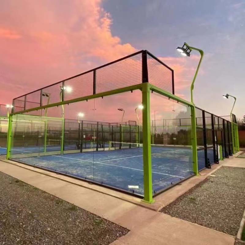 Advanced Panoramic Padel Court Design: Tempered Glass & Modern Enhancements