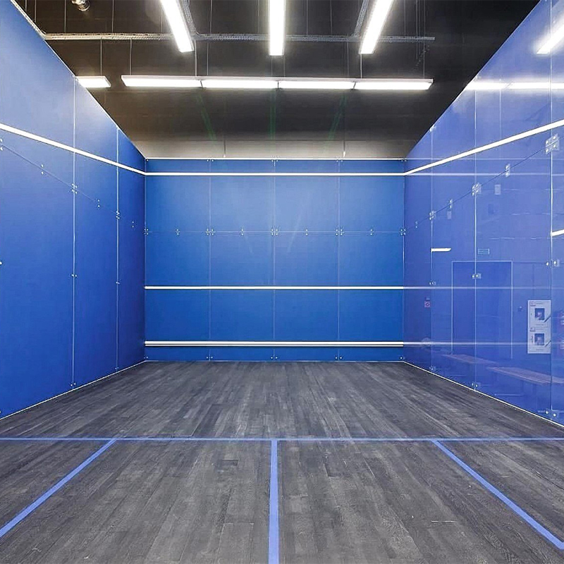 High-Strength Durable Tempered Glass Squash Court From China